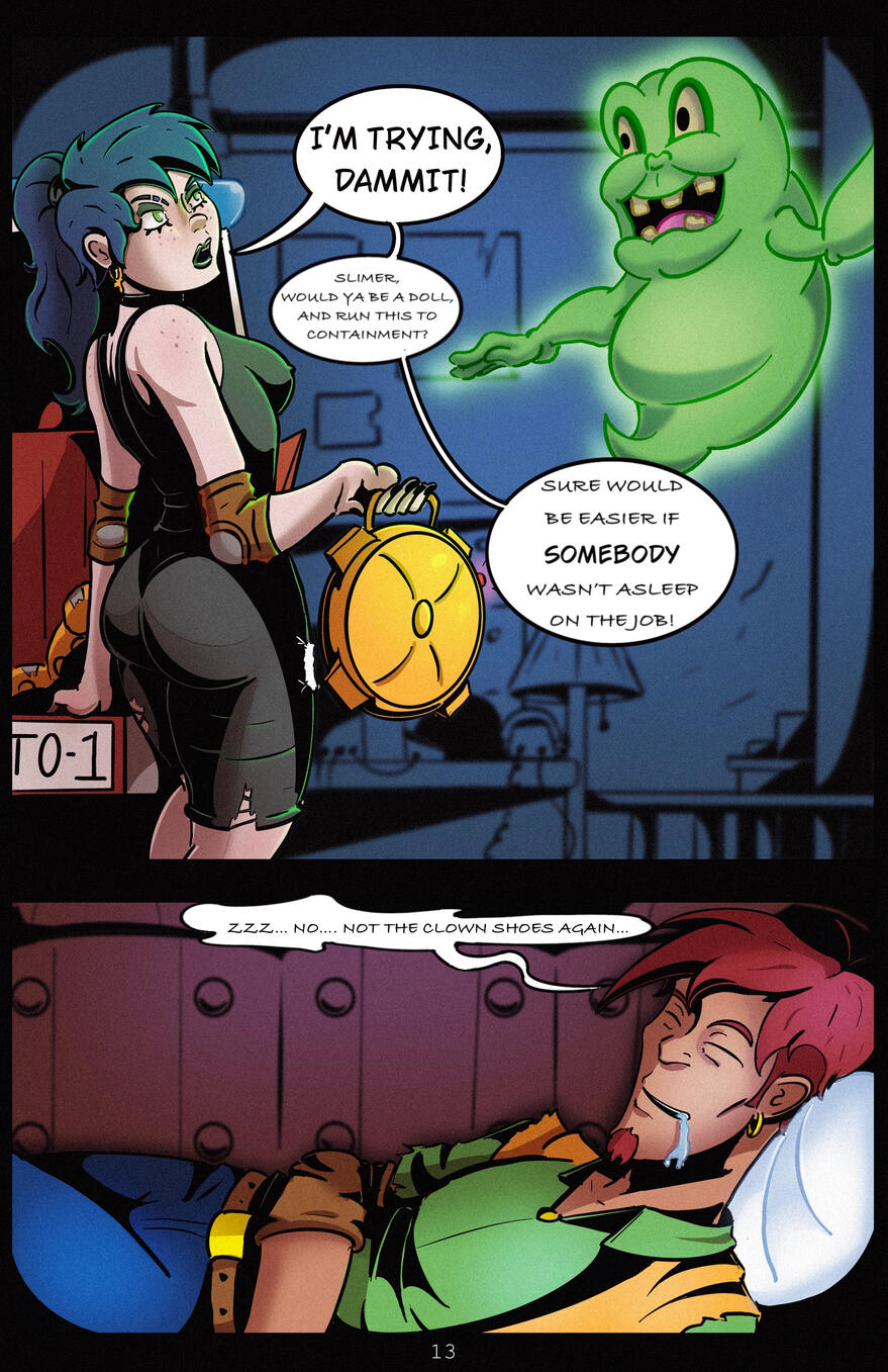 Ghostbusters Fan Comic Page